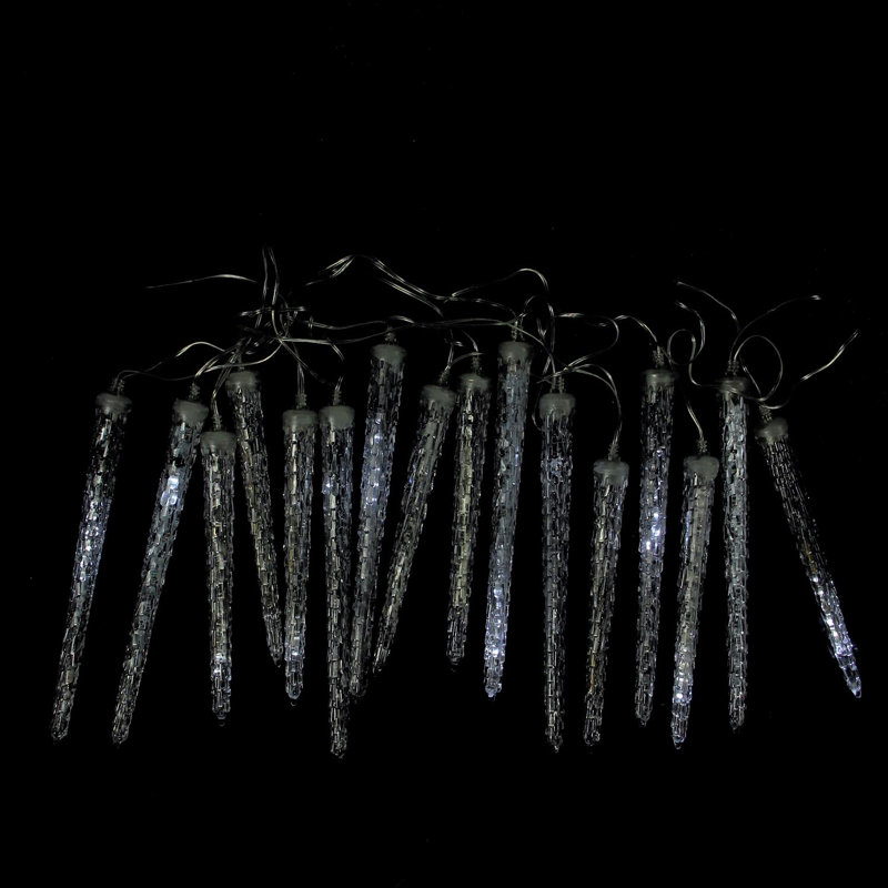 16 lumières transparentes 16 pi