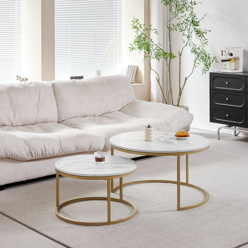 Nirvelli Frame Coffee Table, 44.5cm H x 60cm L x 60cm W