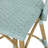 Outdoor French 29.5 Inch, Of 2, Teal, Finish, , For Party 29.5" And Aluminum , Rust Frame, Garden Seating