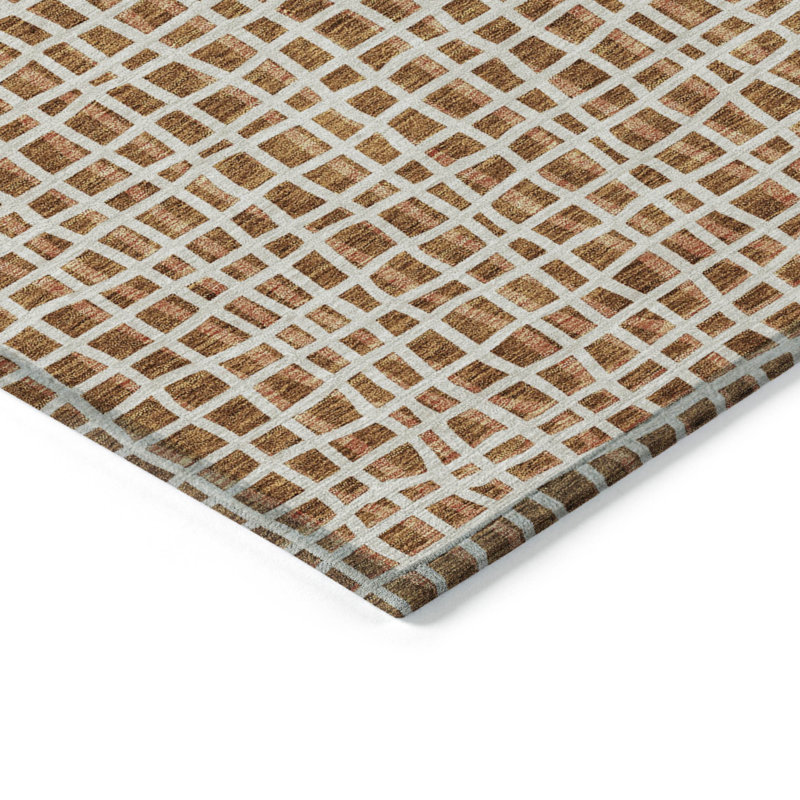  Tapis d'entrée / extérieur antidérapant Finck, Rectangle 1 pi 8 po x 2 pi 6 po