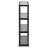 Gracious Living 4 Shelf Fixed Height Solid Light Duty Home Storage Unit