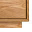 Solid Wood RISBY TV Lowboard