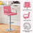 Branislava Swivel Upholstered Adjustable Height Counter Stool-526755146