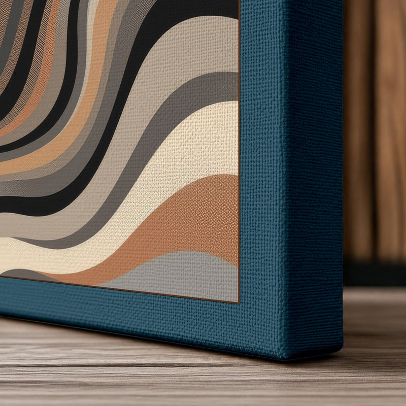 Print, 30x20 - 76.2 x 50.8 cm, Teal Border
