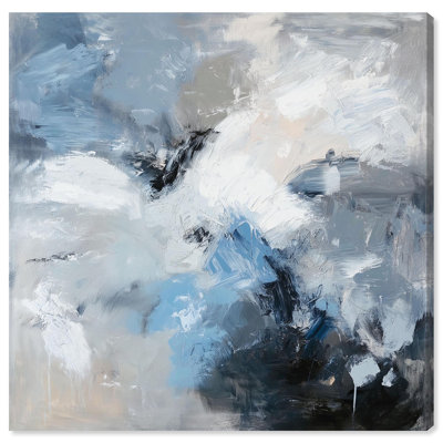 Reproduction sur toile Windswept Expanse Blue Decor par Art Remedy
