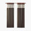 Paire de rideaux obscurcissant en polyester Vanarsdale-745860997-796257643