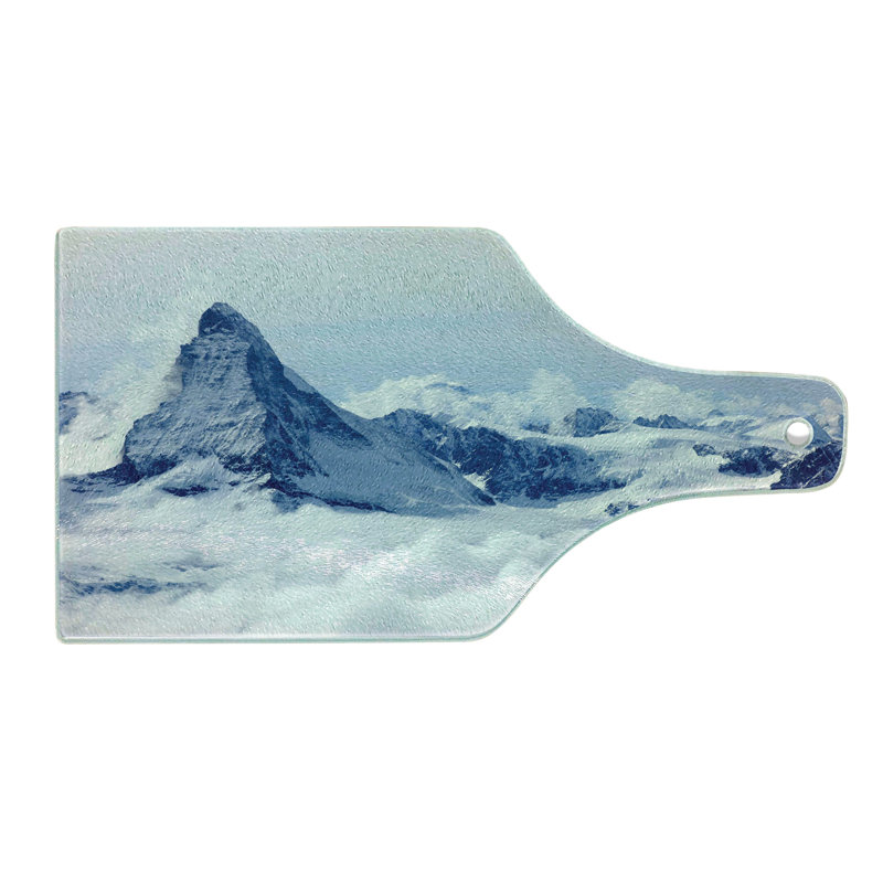 Planche à découper en verre trempé Ambesonne