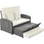 Méridienne double Pe Wicker Rattan