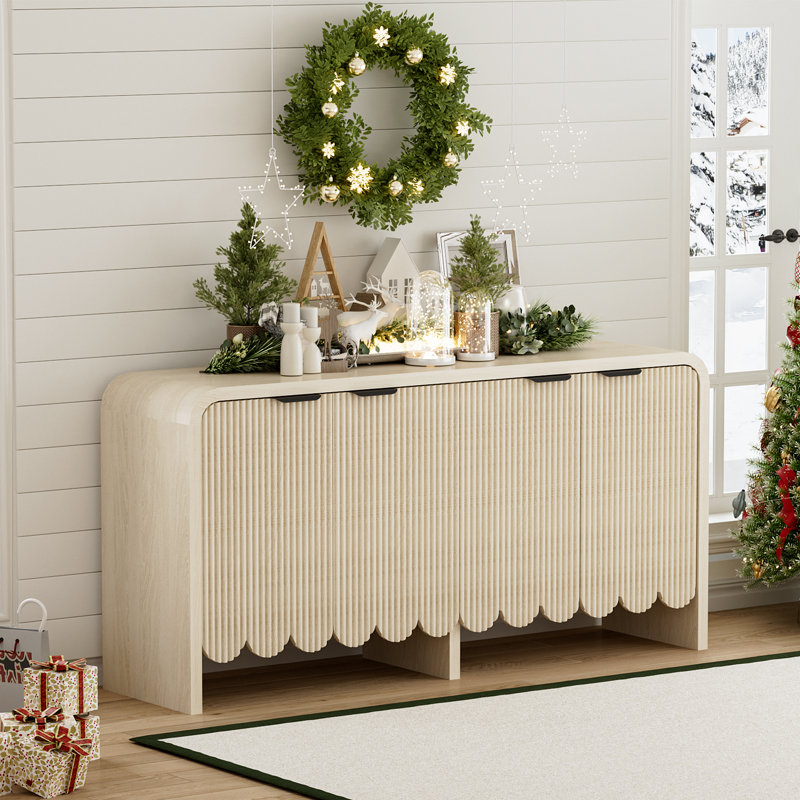 Buffet Mid-century, Bois