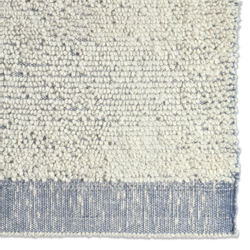 Jaipur Living Mazie HRG01 Handwoven Moroccan Ivory/Blue Area Rug (8'X10'), Rectangle 10' x 14'