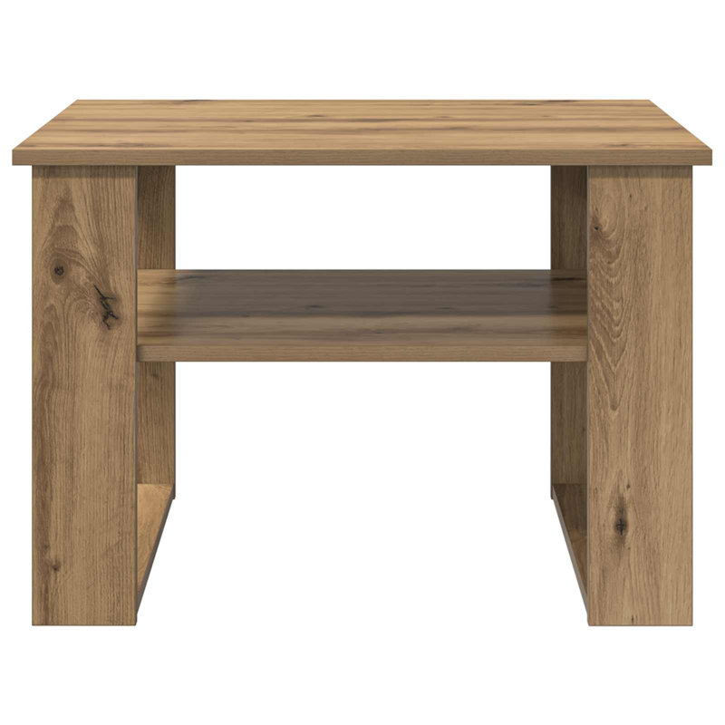 Coffee Table with Storage, Artisan Oak, 44cm. H x 64cm. L x 54cm. W
