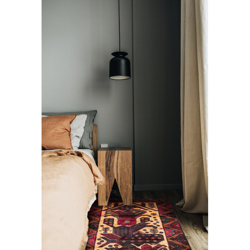 Tapis brun Rizbaft 3 pi 8 po x 6 pi 3 po