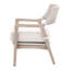 Chaise de patio avec coussins Kettil