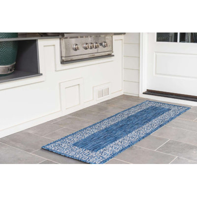 Tapis extérieur d'extérieur couleur mer