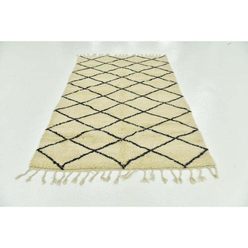 Tapis ivoire Aabha
