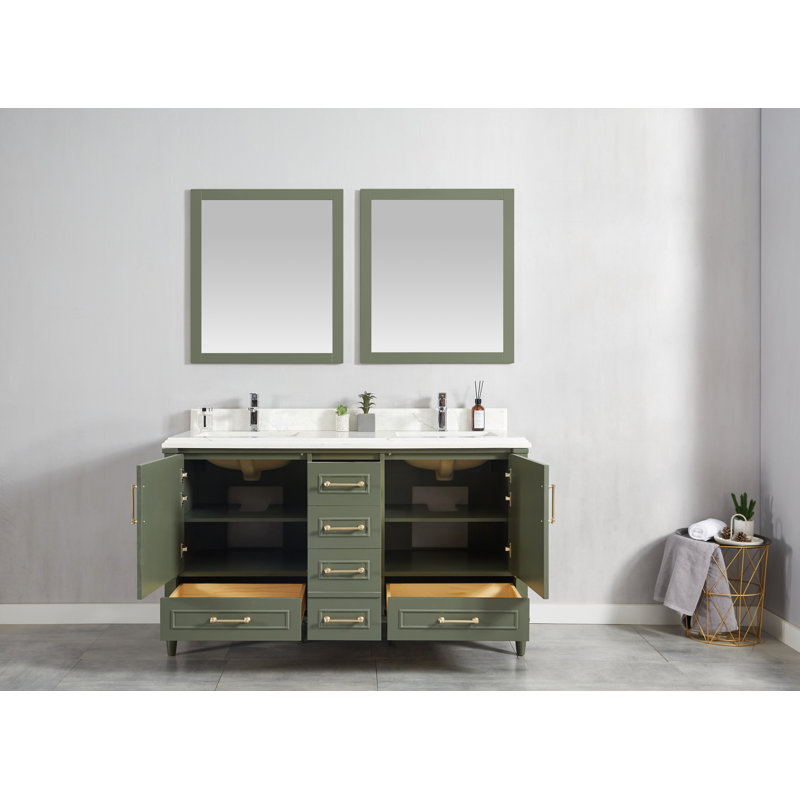 Ensemble de meuble-lavabo double 60 po Flavell, Empira