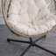 Chaise d'extérieur suspendue en forme d'œuf-159662273