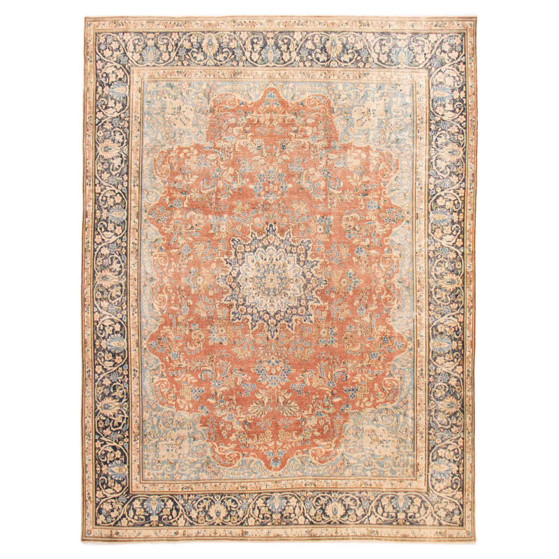 Tapis unique en cuivre rétro 9 pi 11 po x 13 pi 4 po One Of A Kind Antalya