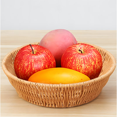 Panier à collation pour la cuisine - Contenant alimentaire polyvalent pour les noix, les fruits, les légumes, le pain et les collations - Organisateur durable et élégant