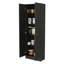 Armoire de rangement à deux portes Virginia, cinq tablettes-1510028616