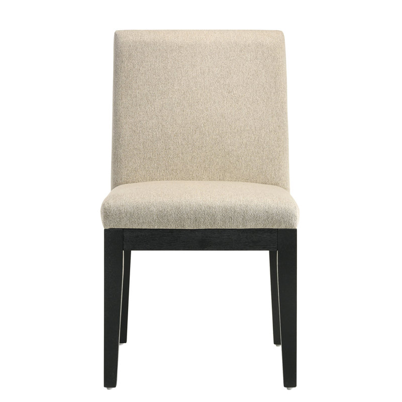 Chaise d'appoint rembourrée (ensemble de 2)