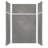60'' W 36'' D 96'' H Glue Up Solid Surface Wall-73772739
