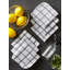 Cotton Plaid Jacquard Dish Cloth Kitchen Towel-179257324