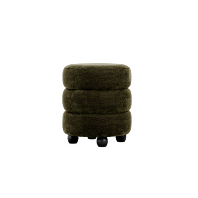 Caue Round Ottoman Pouffe