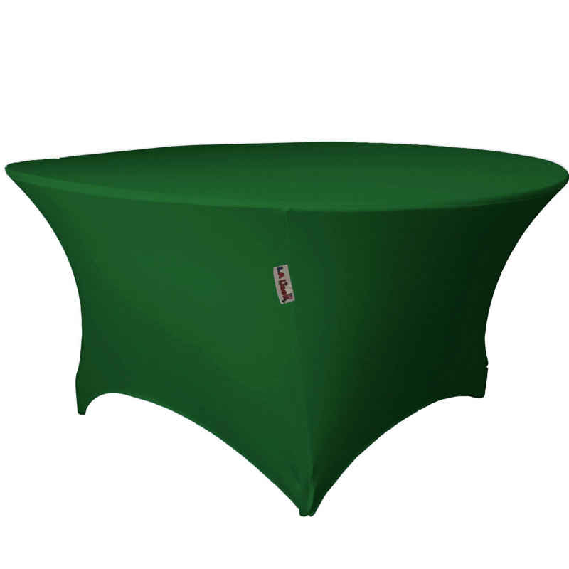 Nappe Spandex, R 36 po x H 30 po, Vert émeraude