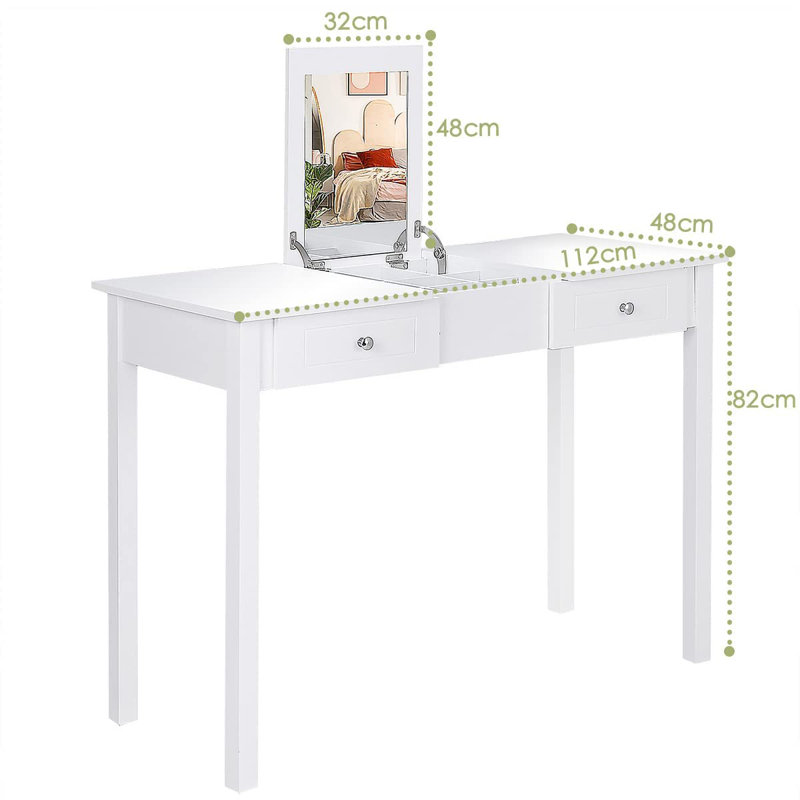 Halleh Dressing Table with Mirror