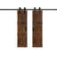 Porte de grange à panneaux et en bois avec quincaillerie d'installation-69420415-69420408