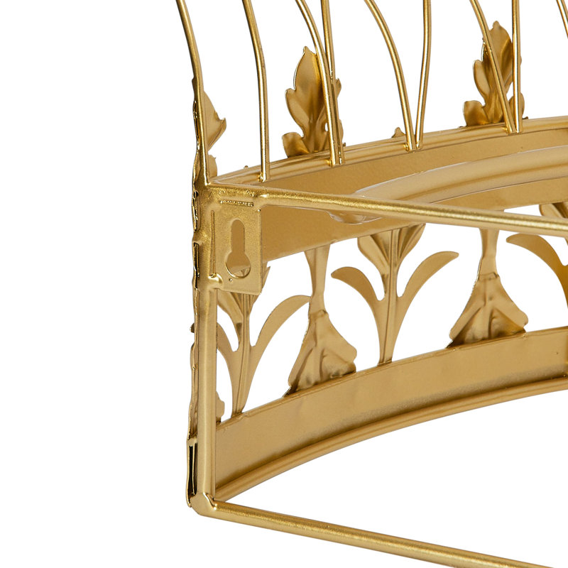 Chateau Metal Bed Canopy, Gold