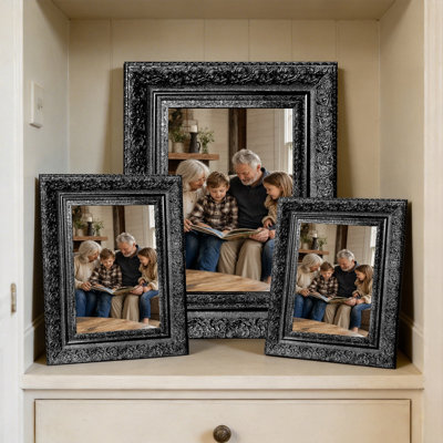 Cadre photo noir 1PC 11 "x 14" avec forme rectangulaire classique