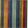 Farranshane Striped Tufted Blue/Orange/Green Area Rug