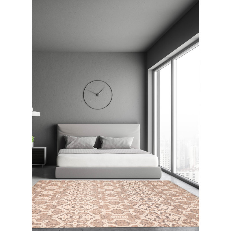 Tapis brun clair Tangier 8 pi 4 po x 10 pi 2 po