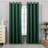 Deconovo Silver Diamond Pattern Curtain Pair