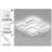 Suruchi Acrylic LED Flush Mount-1373836206