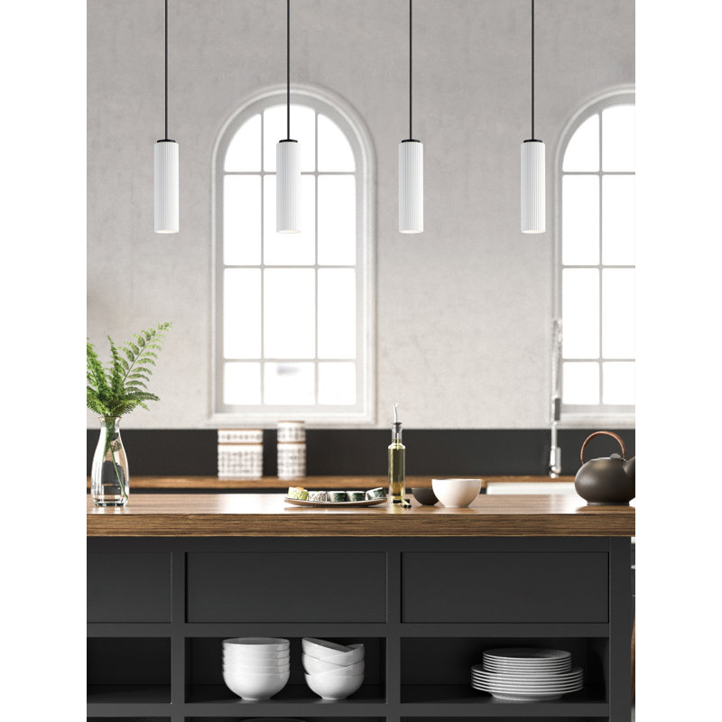 1 - Light Black Single Pendant