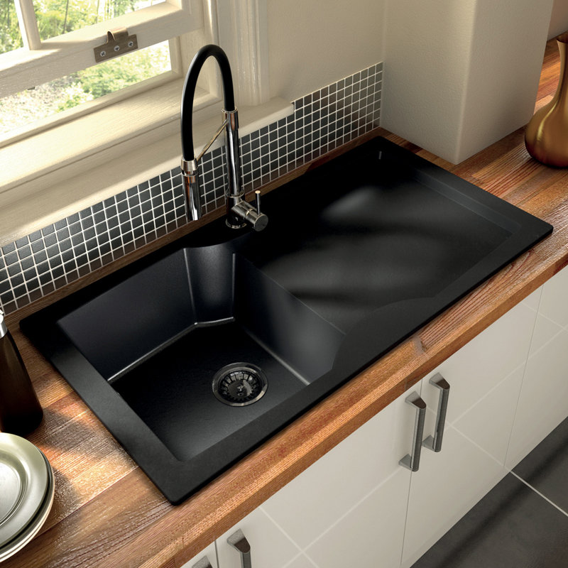 Single Handle Pull Out Faucet with Silicon Spout, Chrome