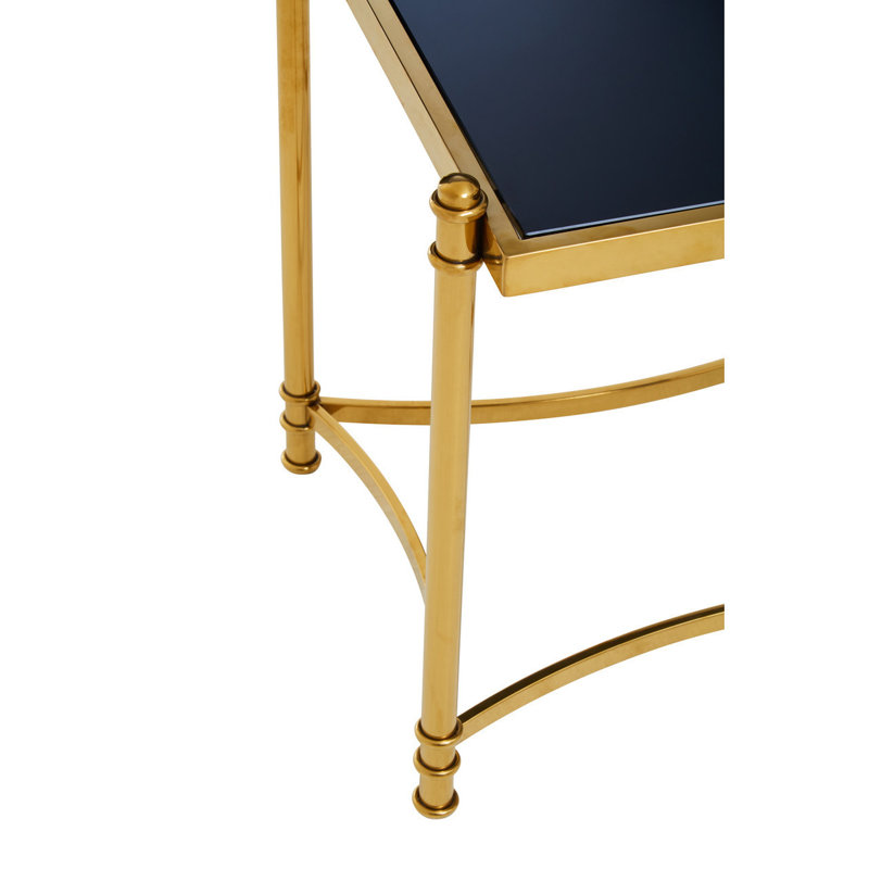 Anahii Glass Top End Table