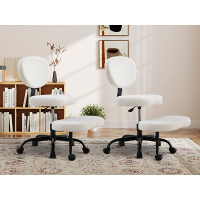Chaise ergonomique moderne à hauteur réglable de 25,8 po Olamide