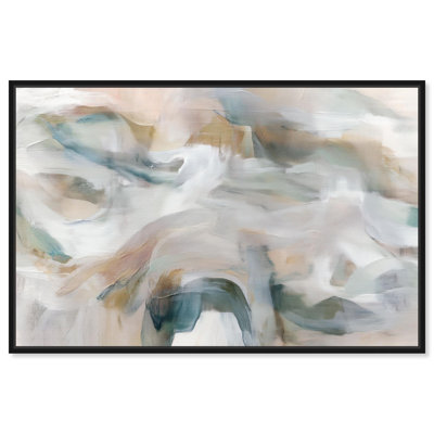 «Whispering Colors IV», art abstrait sur toile 