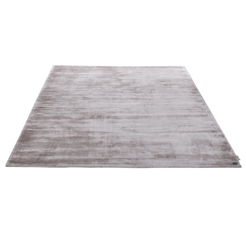 Shine Solid Colour Hand Woven Hand Loomed Tan Area Rug, Rectangular 160 x 230cm
