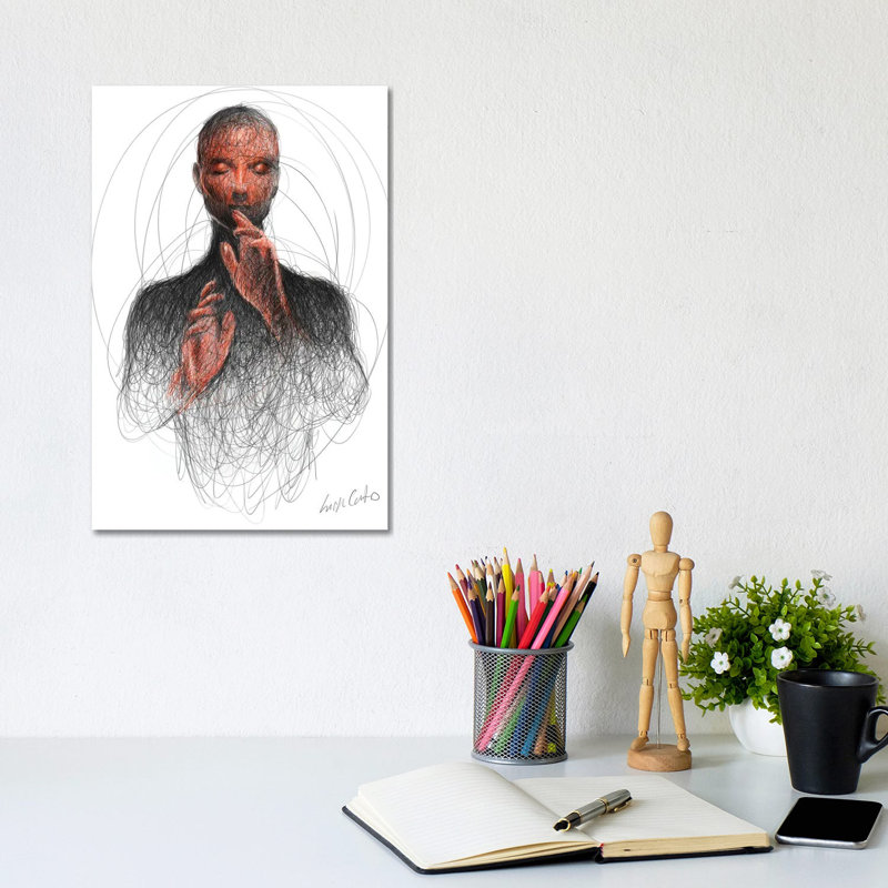 Inner Fire by Erick Centeno - Gallery-Wrapped Canvas Giclée on Canvas, Wrapped Canvas, 20.32 cm H x 30.48 cm W