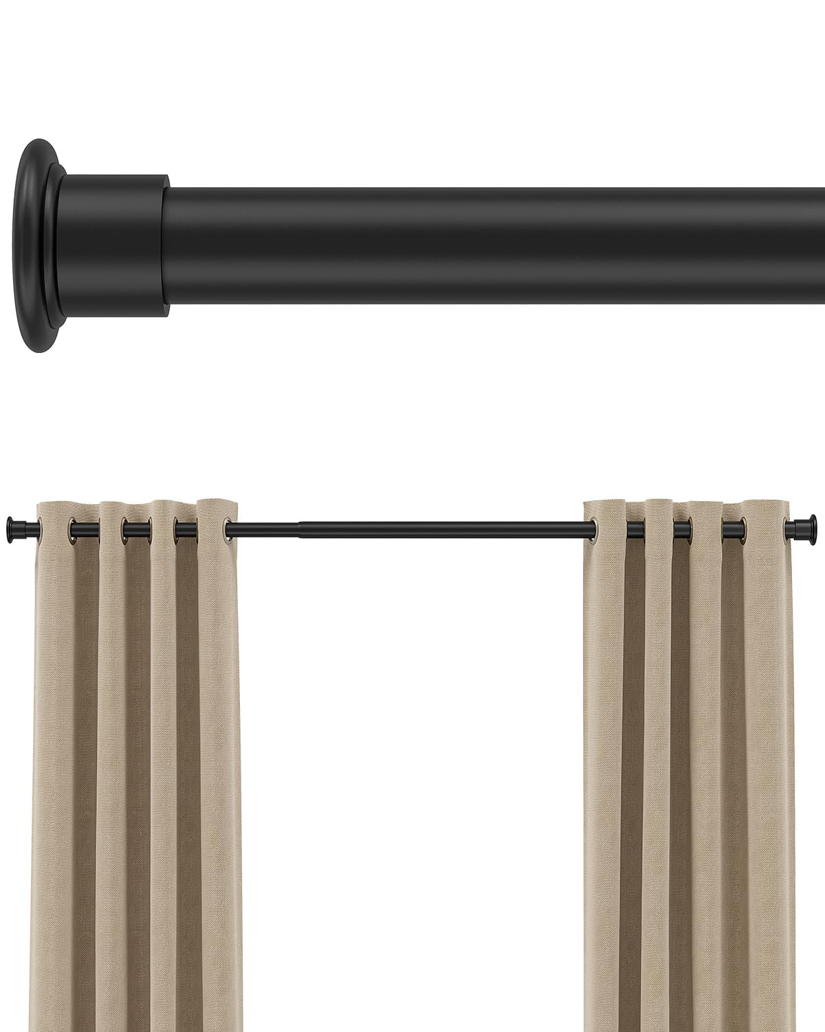 PALEYI 42-123 Inches Heavy Duty Tension Rods | Wayfair