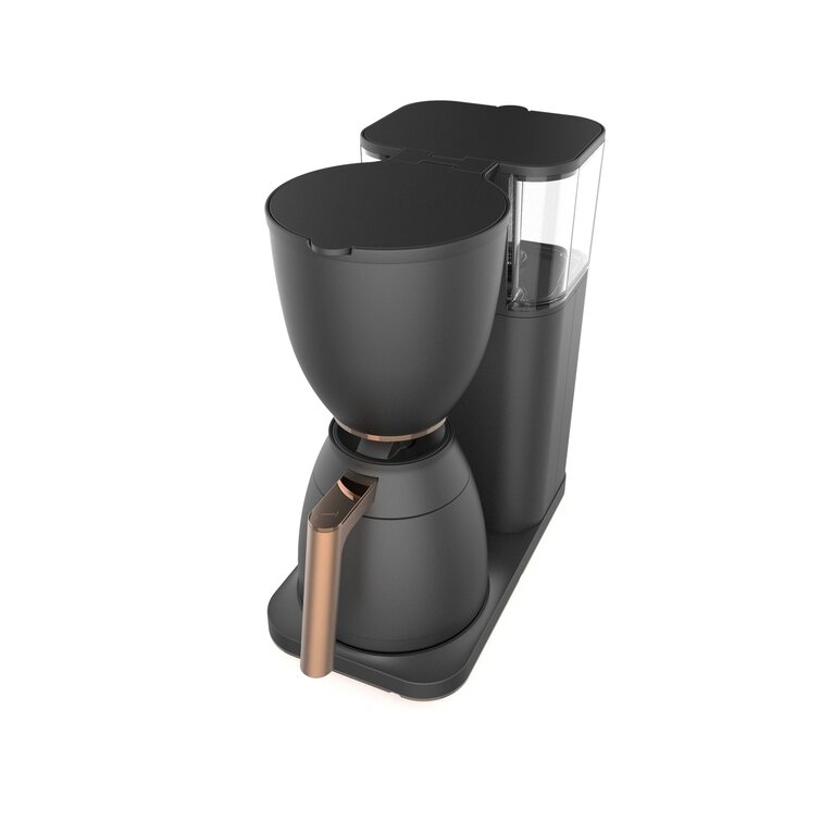 Café Specialty Drip Coffee Maker with Thermal Carafe Matte Black 14.0 H x 7.3 W x 12.5 D