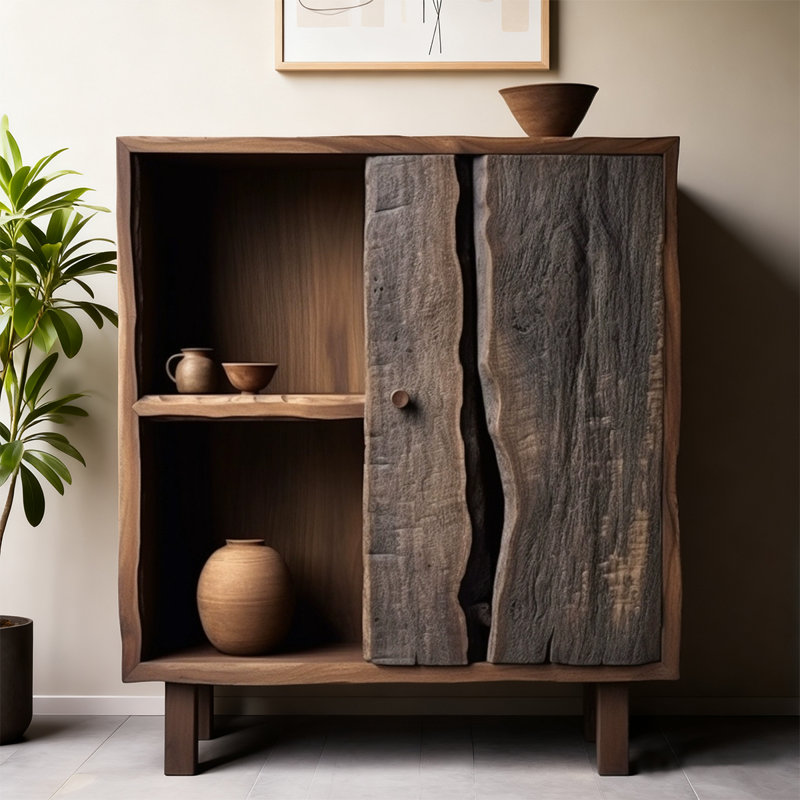 Modern Solid Wood Sideboard