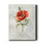 Lin coquelicot par Carol Robinson - impression sur toile tendue-1894377442