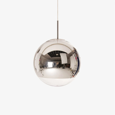 Luminaire suspendu rond (14 po)