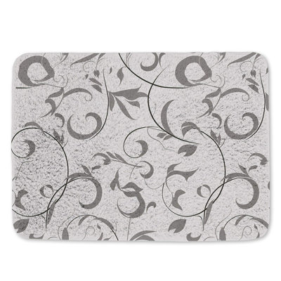 Alissya Microfiber / Microsuede Non-Slip Bath Mat